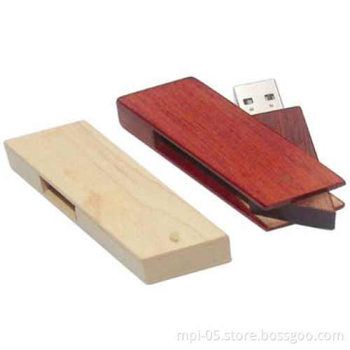 Customized Design Wooden USB Flash Drive with Customized Logo